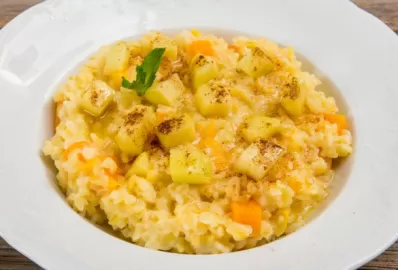 Каша из булгура с тыквой